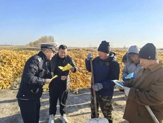 绥化冬天的平安警事