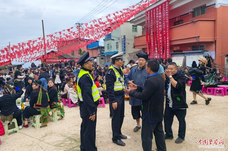 元江全天候守护哈尼十月年的烟火与平安