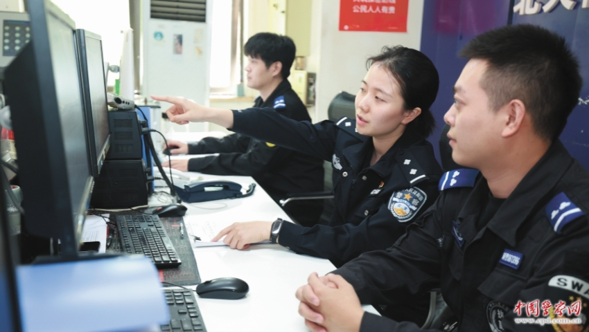孔瑜：在派出所&ldquo;中枢大脑&rdquo;守护平安