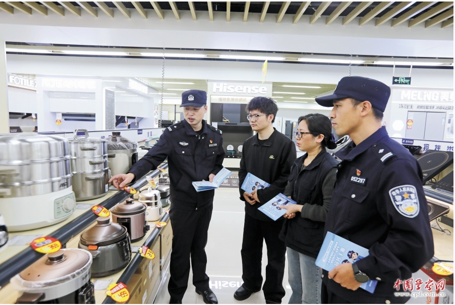 江西省分宜县公安局开展知识产权保护普法宣传活动