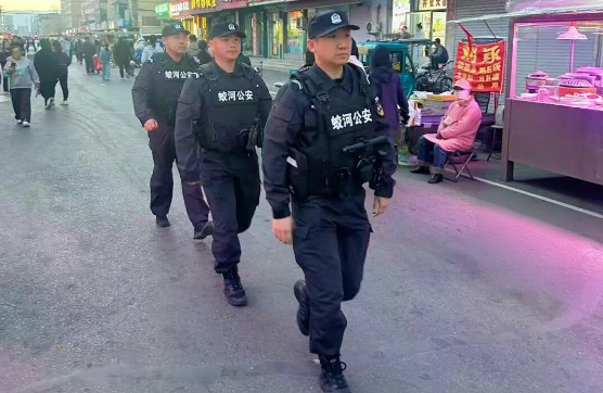深夜清查护平安！蛟河公安开展社会治安集中清查整治统一行动         