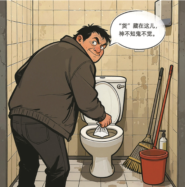 无接触型贩毒链曝光：公厕竟成毒品&ldquo;快递柜&rdquo;